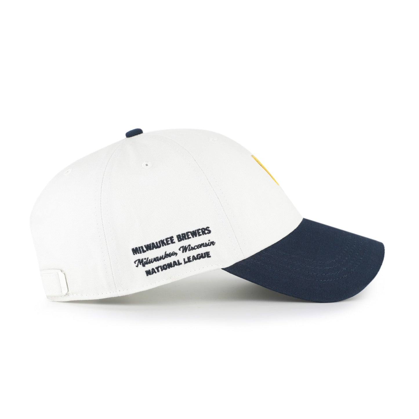MILWAUKEE BREWERS CONTEMPORARY BASICS TWO TONE '47 CLEAN UP